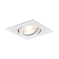 Braytron Braytron LED Spot Behuizing Verstelbaar - IP20  - Vierkant (Wit)