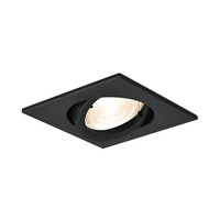 Braytron Braytron LED Spot Behuizing Verstelbaar - IP20  - Vierkant (Zwart)