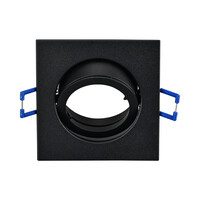 Braytron Braytron LED Spot Behuizing Verstelbaar - IP20  - Vierkant (Zwart)