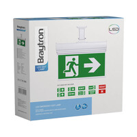 Braytron Braytron LED Nooduitgangsbord Opbouw - IP20 - 2W