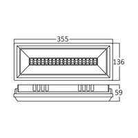 Braytron Braytron LED Nooduitgangsbord - IP65 - 5W