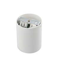 Braytron Braytron Gama 8011  LED Lamp Opbouw - IP20 - 1xGU10 -  Ø80mm - Wit