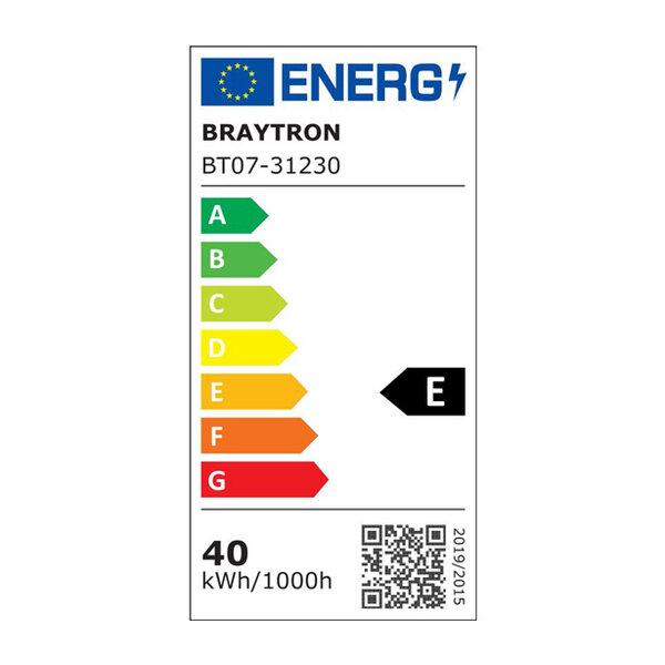 Braytron Braytron Proline LED Wandlamp - IP65 - 40W - 6500K (Wit)