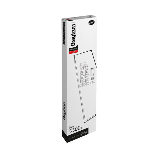 Braytron Braytron LED 2-in-1 Paneel Inbouw/Opbouw- IP20- 50W  - 6500K - Wit