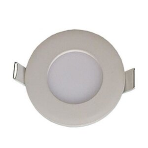 Slim 3 LED Inbouw Spot - IP20 - 3W - 4200K - Rond Ø83mm (Wit)