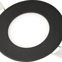 Horoz Electric Slim 3 LED Inbouw Spot - IP20 - 3W - 4200K - Rond Ø83mm - Zwart