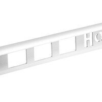 Homelux Homelux Tegelprofiel PVC Recht - 10mm - 270cm - Wit
