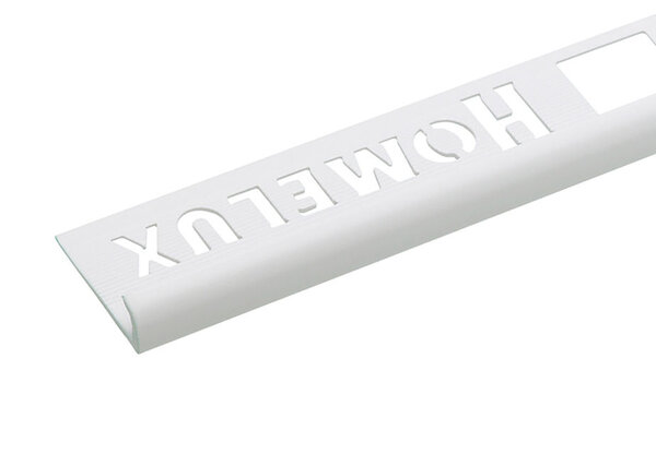 Homelux Homelux Tegelprofiel PVC Rond - 10mm - 270cm - Wit