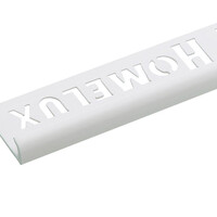 Homelux Homelux Tegelprofiel PVC Rond - 10mm - 270cm (Wit)