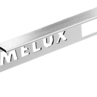 Homelux Homelux Tegelprofiel Aluminium Recht - 12,5mm - 270cm - Chroom