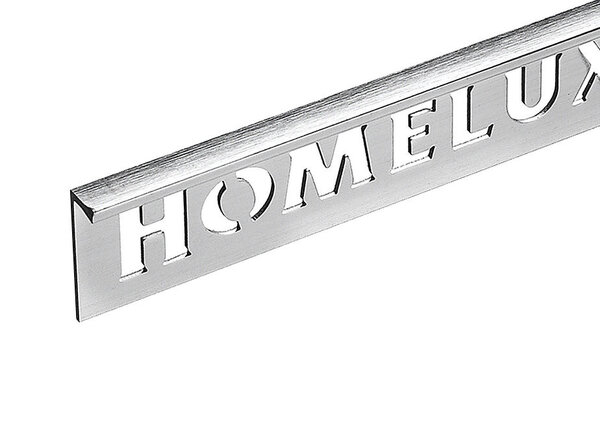 Homelux Homelux Tegelprofiel Aluminium Recht - 11mm - 270cm (Mat Zilver)
