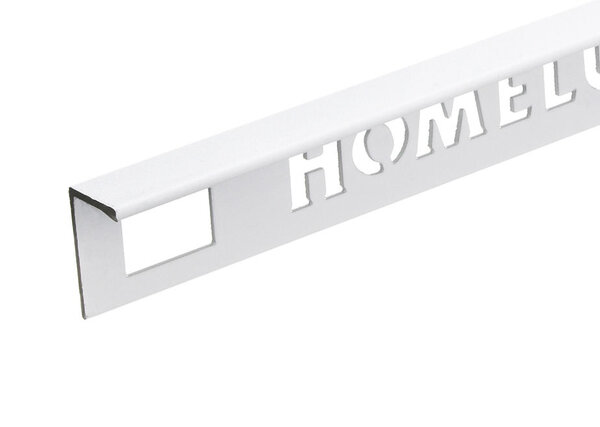 Homelux Homelux Tegelprofiel Aluminium Recht - 11mm - 270cm - Wit