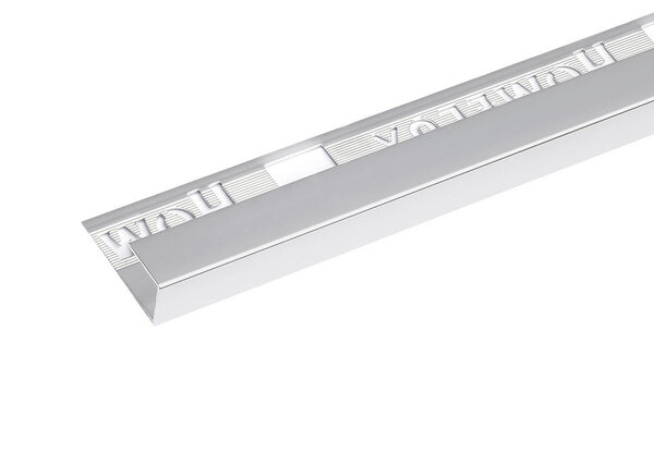 Homelux Homelux Tegelprofiel Aluminium Vierkant - 11mm - 270cm - Chroom
