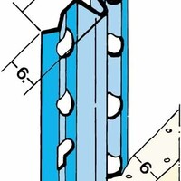 Guide Profiel - Verzinkt Staal - 6mm - 260cm