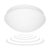 Braytron Marin LED Opbouw Lamp met Bewegingssensor - IP20 - 60W - E27 - Rond Ø275mm - Wit