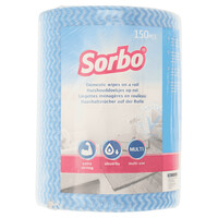 Sorbo Sorbo Huishouddoekjes op rol (Blauw)