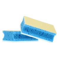 Sorbo Sorbo Sanitair Spons XL - 11,5x6,5x4cm - 2 stuks