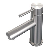 Brauer Brauer Brushed Edition Opbouw Wastafelmengkraan - Laag - Hendel Model A - PVD - Geborsteld RVS