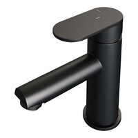Brauer Brauer Black Edition Opbouw Wastafelmengkraan - Laag - Hendel Model C - Mat Zwart