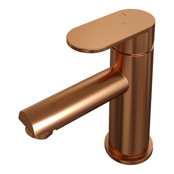 Brauer Brauer Copper Edition Opbouw Wastafelmengkraan - Laag - Hendel Model C - Geborsteld Koper