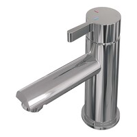 Brauer Brauer Chrome Edition Opbouw Wastafelmengkraan - Laag - Hendel Model E - Chroom