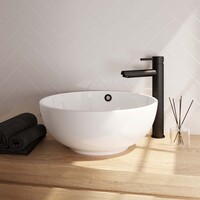 Brauer Brauer Black Edition Opbouw Wastafelmengkraan - Hoog - Hendel Model A - Mat Zwart
