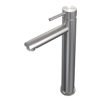 Brauer Brauer Brushed Edition Opbouw Wastafelmengkraan - Hoog - Hendel Model A - PVD - Geborsteld RVS