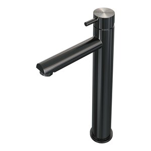Brauer Edition Opbouw Wastafelmengkraan - Hoog - PVD - Geborsteld Gunmetal
