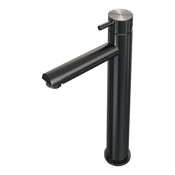 Brauer Brauer Gunmetal Edition Opbouw Wastafelmengkraan - Hoog - Hendel Model B - PVD - Geborsteld Gunmetal