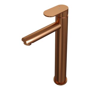 Brauer Edition Opbouw Wastafelmengkraan - Hoog - PVD - Geborsteld Koper