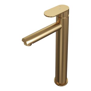 Brauer Edition Opbouw Wastafelmengkraan - Hoog - PVD - Geborsteld Goud