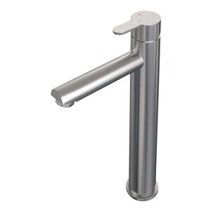 Brauer Edition Opbouw Wastafelmengkraan - Hoog - PVD - Geborsteld RVS