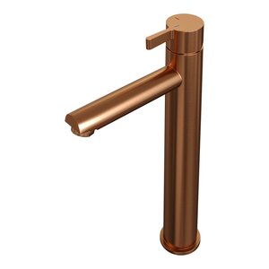 Brauer Edition Opbouw Wastafelmengkraan - Hoog - PVD - Geborsteld Koper