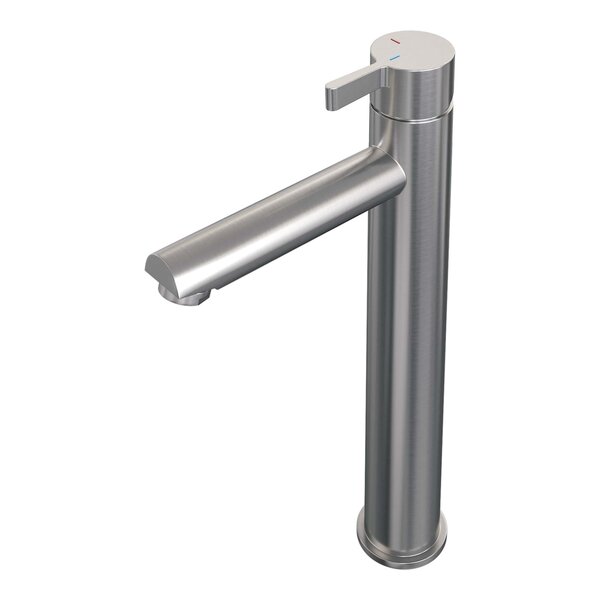Brauer Brauer Brushed Edition Opbouw Wastafelmengkraan - Hoog - Hendel Model E - PVD - Geborsteld RVS