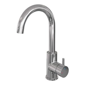 Brauer Edition Opbouw Wastafelmengkraan met Draaibare Uitloop - Rond - Hoog - Chroom