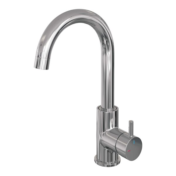 Brauer Brauer Chrome Edition Opbouw Wastafelmengkraan met Draaibare Uitloop - Rond - Hoog - Hendel Model B - Chroom