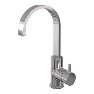 Brauer Edition Hoge Opbouw Wastafelkraan met Draaibare Platte Uitloop - Model B - Chrome