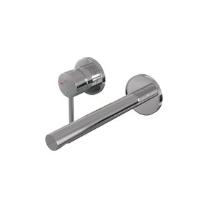 Brauer Edition Inbouw Wastafelkraan met Rechte Uitloop & Rozetten  - Model A2 - Chrome