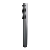 Brauer Brauer Gunmetal Edition Thermostatische Inbouw Badkraan met Omstel, Badvulcombinatie, Stopkranen, Wandhouder met Wateruitlaat, Staafhanddouche & Doucheslang - Set 1 - Draaiknoppen - PVD - Geborsteld Gunmetal