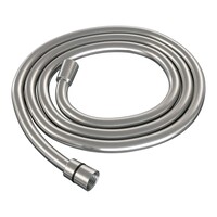 Brauer Brauer Brushed Editon Regendoucheset: Thermostatische Opbouwkraan met Omstel, Stijgbuis, Douchekop 20cm, 3-Standen Handdouche & Doucheslang - Set 2 - Draaiknoppen - PVD - Geborsteld RVS