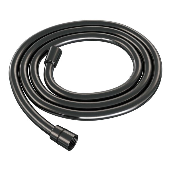 Brauer Brauer Gunmetal Editon Regendoucheset: Thermostatische Opbouwkraan met Omstel, Stijgbuis, Douchekop 30cm, 3-Standen Handdouche & Doucheslang - Set 4 - Draaiknoppen - PVD - Geborsteld Gunmetal