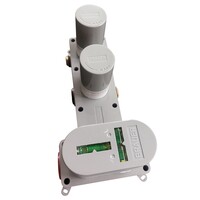 Brauer Brauer Chrome Editon Regendoucheset:  Thermostatische Inbouwkraan met Stopkranen, Gebogen Wandarm, Douchekop 30cm, Wandhouder met Wateruitlaat, 3-Standen Handdouche & Doucheslang - Set 10 - Draaiknoppen - Chroom