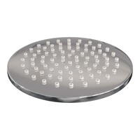 Brauer Brauer Chrome Editon Regendoucheset:  Thermostatische Inbouwkraan met Stopkranen, Gebogen Wandarm, Douchekop 30cm, Glijstang met Wateruitlaat, 3-Standen Handdouche & Doucheslang - Set 22 - Draaiknoppen - Chroom