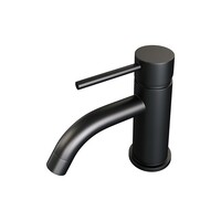 Brauer Brauer Black Edition Opbouw Fonteinkraan - Hendel - Mat Zwart