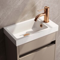 Brauer Brauer Copper Edition Opbouw Fonteinkraan - Hendel - PVD - Geborsteld Koper