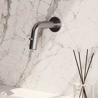 Brauer Brauer Brushed Edition Inbouw Fonteinkraan - Draaiknop - PVD - Geborsteld RVS