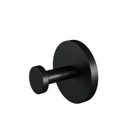 Brauer Brauer Black Edition Toiletborstel met Borstelhouder, Toiletrolhouder & Handdoekhaak - Mat Zwart