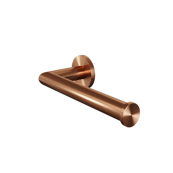 Brauer Brauer Copper Edition Toiletborstel met Borstelhouder, Toiletrolhouder & Handdoekhaak - PVD - Geborsteld Koper
