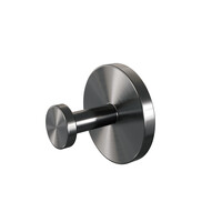 Brauer Brauer Gunmetal Edition Toiletborstel met Borstelhouder, Toiletrolhouder & Handdoekhaak - PVD - Geborsteld Gunmetal