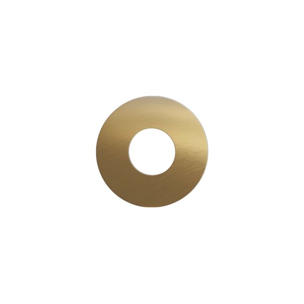 Brauer Brauer Gold Edition Overloopring - PVD - Geborsteld Goud